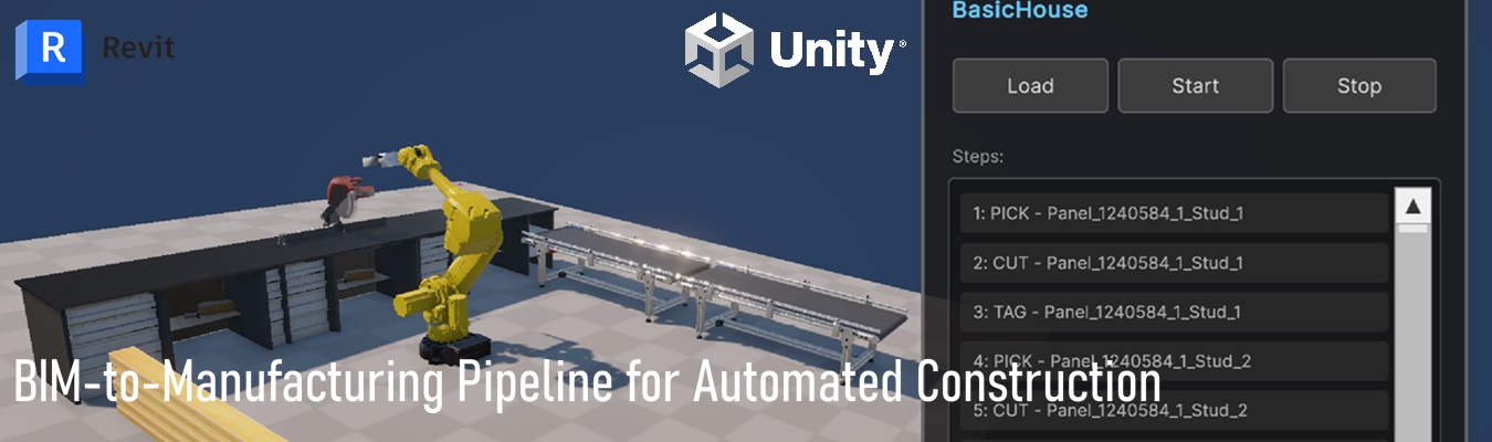 Revit BIM-to-Manufacturing Pipeline for Automated Construction